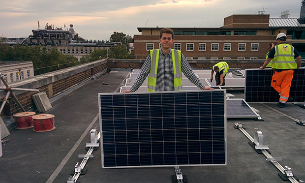 SOAS alumnus Robert van Maaren, who helped lead the project
